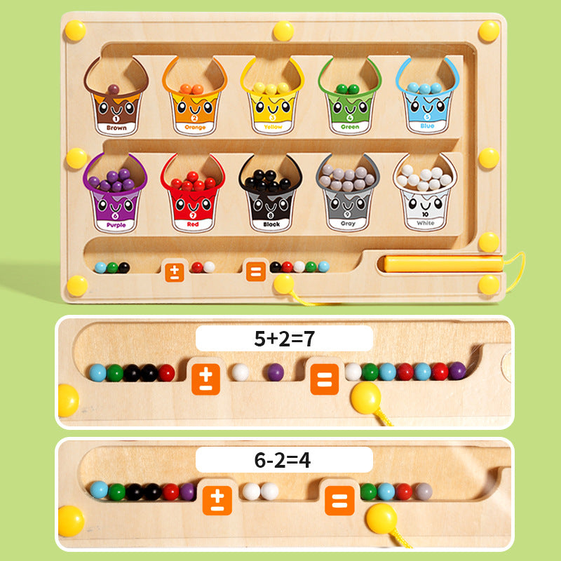 2-in-1 magnetische Tafel