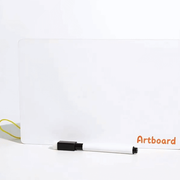 2-in-1 magnetische Tafel