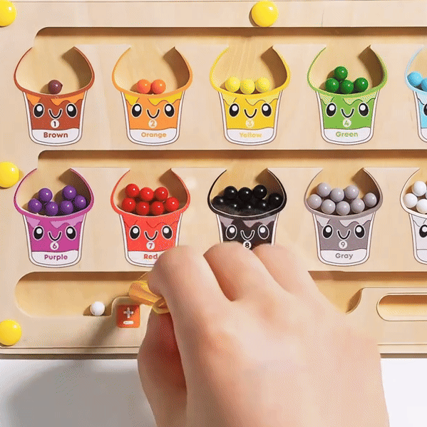 2-in-1 magnetische Tafel