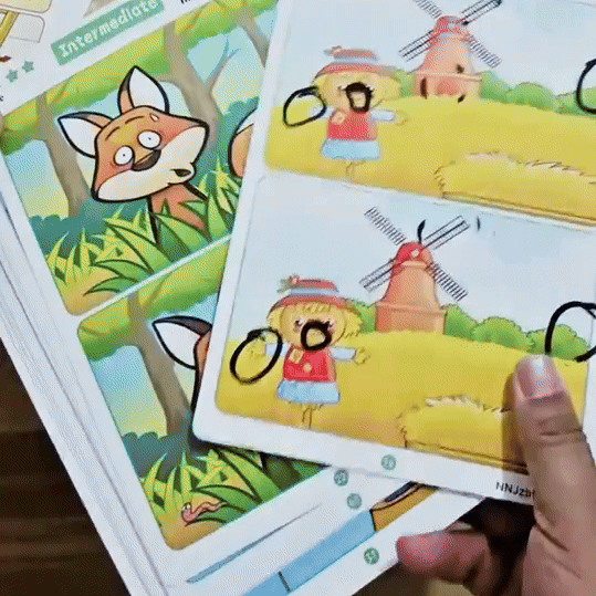 Finde-den-Unterschied Karten