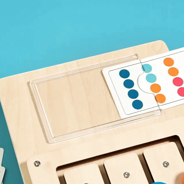 Holz-Farbschiebespiel